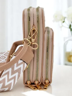 Hot Multifunkcyjna torebka portfel na pasku Suite Style Damskie Małe Torebki