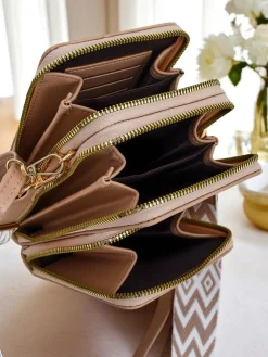 Hot Multifunkcyjna torebka portfel na pasku Suite Style Damskie Małe Torebki