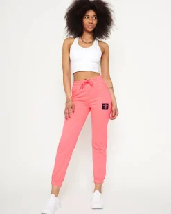 Clearance owe różowe damskie spodnie dresowe Spodnie Dresowe