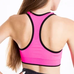 Best owy różowy damski sportowy biustonosz Sportowe