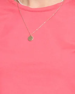 Sale owy różowy damski bawełniany sportowy komplet dresowy Damskie Komplety Damskie