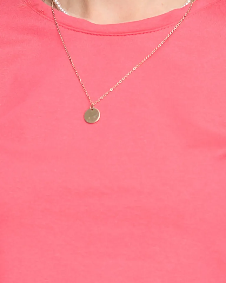 Sale owy różowy damski bawełniany sportowy komplet dresowy Damskie Komplety Damskie