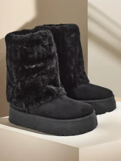 Hot Śniegowce damskie Rinemo Śniegowce|Botki Z Delikatnym Ociepleniem
