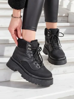 Sale Śniegowce damskie Dabendas Śniegowce|Botki Z Grubym Ociepleniem