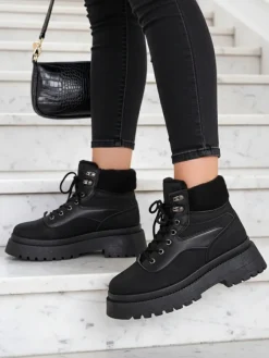 Sale Śniegowce damskie Dabendas Śniegowce|Botki Z Grubym Ociepleniem