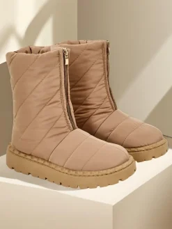 Clearance Śniegowce damskie Esissa Śniegowce|Botki Z Delikatnym Ociepleniem