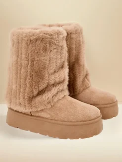 Outlet Śniegowce damskie Rinemo Śniegowce|Botki Z Delikatnym Ociepleniem