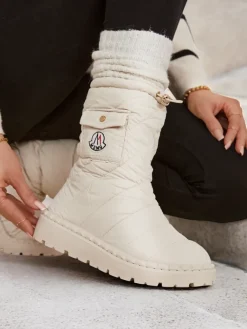 Online Śniegowce damskie Eloig Śniegowce|Botki Z Delikatnym Ociepleniem