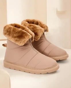 Hot Śniegowce damskie Nesisa Śniegowce|Botki Z Delikatnym Ociepleniem