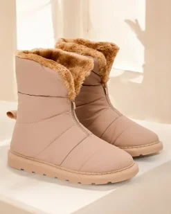 Hot Śniegowce damskie Nesisa Śniegowce|Botki Z Delikatnym Ociepleniem