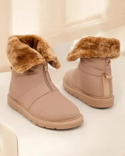 Hot Śniegowce damskie Nesisa Śniegowce|Botki Z Delikatnym Ociepleniem