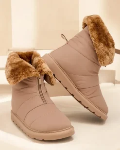 Hot Śniegowce damskie Nesisa Śniegowce|Botki Z Delikatnym Ociepleniem