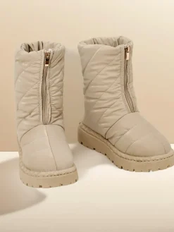 Outlet Śniegowce damskie Esissa Botki Z Delikatnym Ociepleniem|Botki Na Płaskim Obcasie