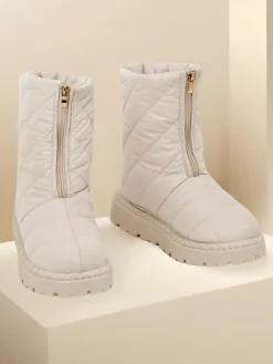 Outlet Śniegowce damskie Esissa Śniegowce|Botki Z Delikatnym Ociepleniem