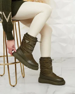 Śniegowce damskie Yoppella Śniegowce|Botki Z Grubym Ociepleniem