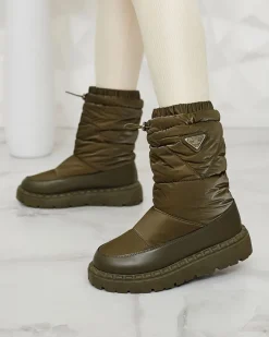 Śniegowce damskie Yoppella Śniegowce|Botki Z Grubym Ociepleniem