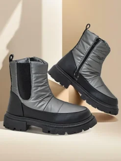 Online Śniegowce damskie Foyofo Śniegowce|Botki Z Delikatnym Ociepleniem