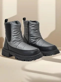 Online Śniegowce damskie Foyofo Śniegowce|Botki Z Delikatnym Ociepleniem