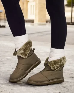 Best Śniegowce damskie Nesisa Śniegowce|Botki Z Delikatnym Ociepleniem