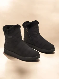 Clearance Śniegowce damskie Arezi Śniegowce|Botki Z Delikatnym Ociepleniem