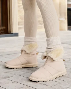 Hot Śniegowce damskie Nesisa Śniegowce|Botki Z Delikatnym Ociepleniem