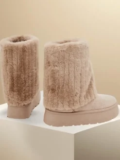 Clearance Śniegowce damskie Rinemo Śniegowce|Botki Z Delikatnym Ociepleniem