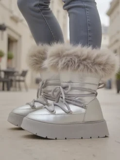 Clearance Śniegowce damskie Melioz Śniegowce