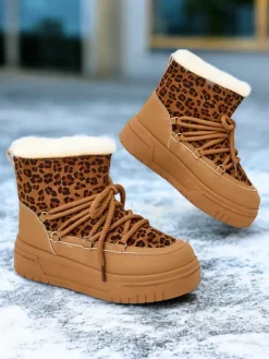 Best Śniegowce damskie sznurowane Miniuc Śniegowce