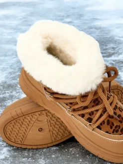 Best Śniegowce damskie sznurowane Miniuc Śniegowce