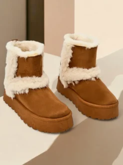 Śniegowce damskie Rylly Śniegowce|Botki Z Delikatnym Ociepleniem