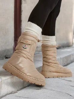 Śniegowce damskie Eloig Śniegowce|Botki Z Delikatnym Ociepleniem