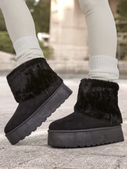 New Śniegowce damskie Rozzoy Śniegowce|Botki Z Delikatnym Ociepleniem