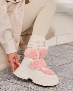 Sale Śniegowce damskie z kożuszkiem Segulla Botki Z Grubym Ociepleniem|Botki Na Platformie