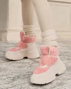 Sale Śniegowce damskie z kożuszkiem Segulla Botki Z Grubym Ociepleniem|Botki Na Platformie