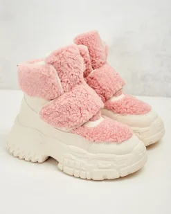 Sale Śniegowce damskie z kożuszkiem Segulla Botki Z Grubym Ociepleniem|Botki Na Platformie