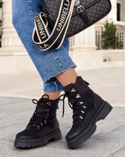 Best Śniegowce damskie sznurowane Sololi Śniegowce