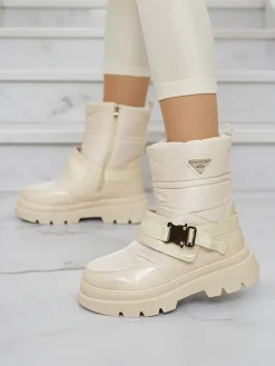 Best Śniegowce damskie Fileuri Śniegowce|Botki Z Delikatnym Ociepleniem