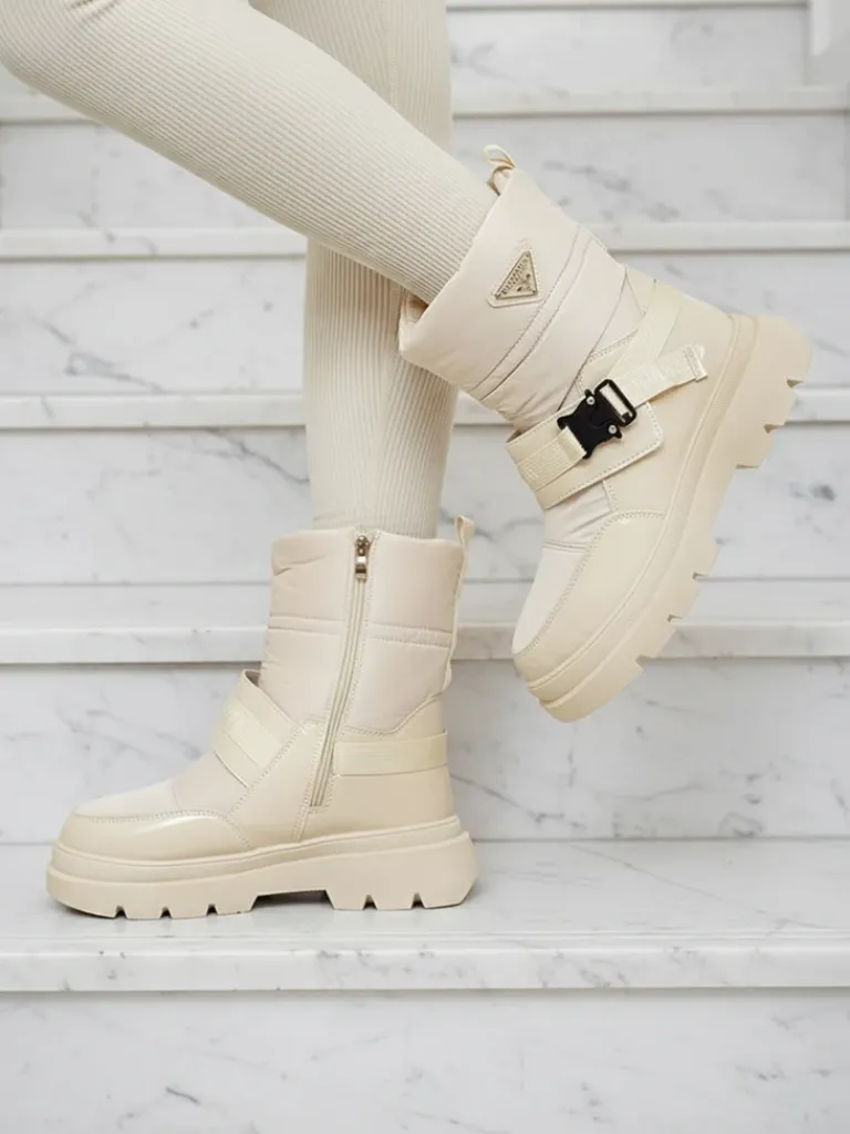 Best Śniegowce damskie Fileuri Śniegowce|Botki Z Delikatnym Ociepleniem