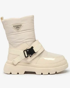 Best Śniegowce damskie Fileuri Śniegowce|Botki Z Delikatnym Ociepleniem