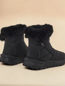 New Śniegowce damskie Fehio Śniegowce|Botki Na Płaskim Obcasie