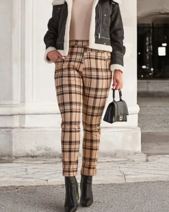 Best Ocieplane damskie spodnie typu tregginsy PLUS SIZE Legginsy / Tregginsy|Plus Size