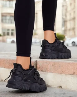 Best Ocieplane sneakersy damskie Losgos Damskie Ocieplane|Sneakersy