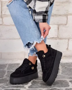 Ocieplane sneakersy damskie Zoovi Damskie Ocieplane|Sneakersy