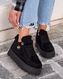 Ocieplane sneakersy damskie Zoovi Damskie Ocieplane|Sneakersy