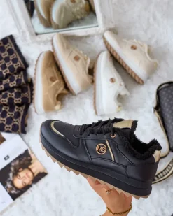 Discount Ocieplane sneakersy damskie z futerkiem Boris Damskie Ocieplane|Sneakersy