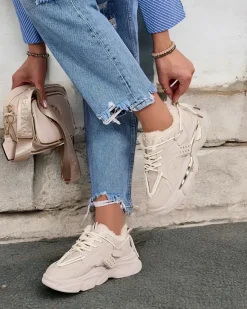 Sale Ocieplane sneakersy damskie Noxxic Damskie Ocieplane|Sneakersy