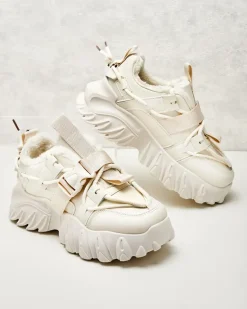 Clearance Ocieplane sneakersy damskie Losgos Damskie Ocieplane|Sneakersy