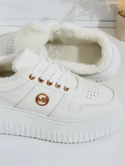 New Ocieplane sneakersy damskie z futerkiem Rozit Damskie Ocieplane|Sneakersy