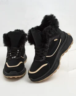 Discount Ocieplane sneakersy damskie z futerkiem Mofell Damskie Ocieplane|Sneakersy