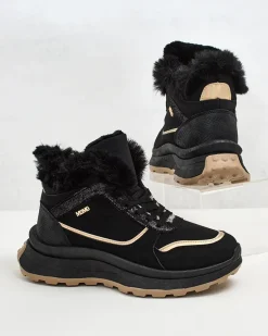 Discount Ocieplane sneakersy damskie z futerkiem Mofell Damskie Ocieplane|Sneakersy